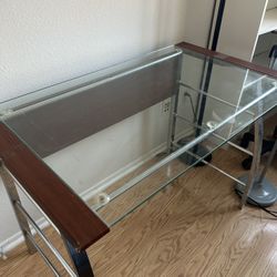 Glass Desk