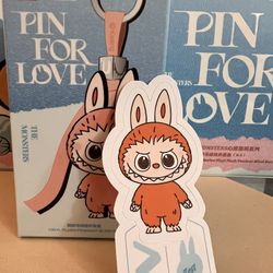 LETTER Z THE MONSTERS Pin for Love Series-Vinyl Plush Pendant✅IN STOCK ✅