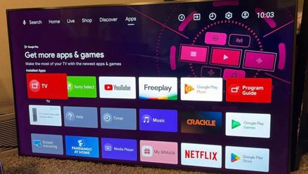 Sony 49” 4K Smart TV