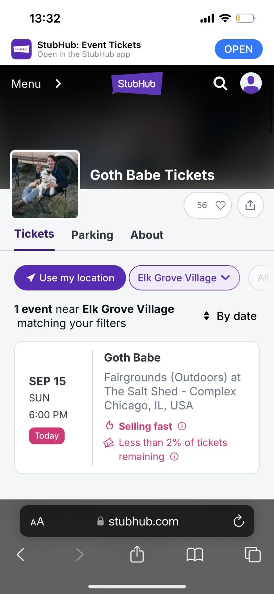 2 Goth Babe Tickets - Salt Shed