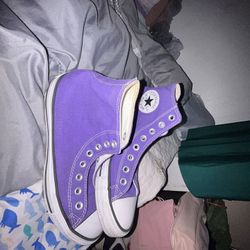 Brand New Purple Converse
