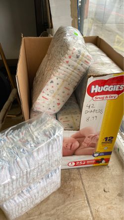 Huggies size 1 , 42 pack