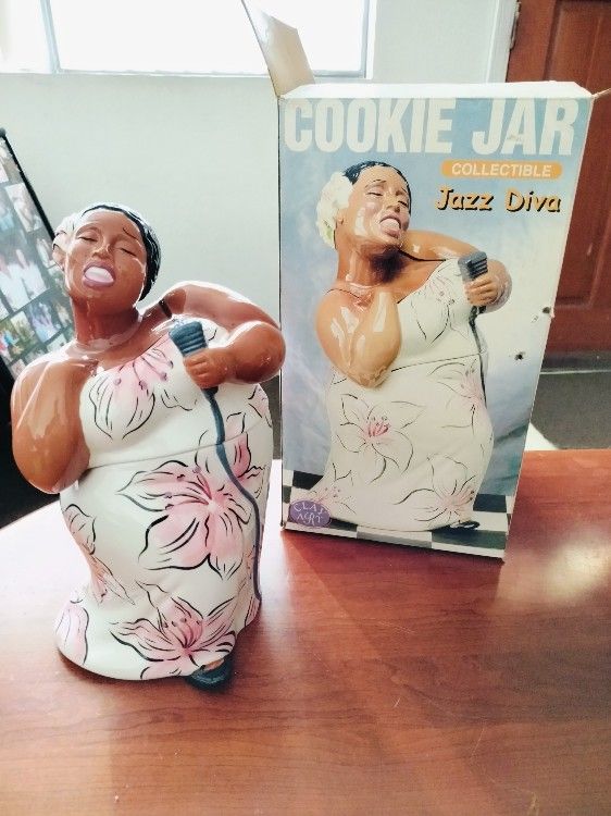 Jazz Diva Cookie Jar