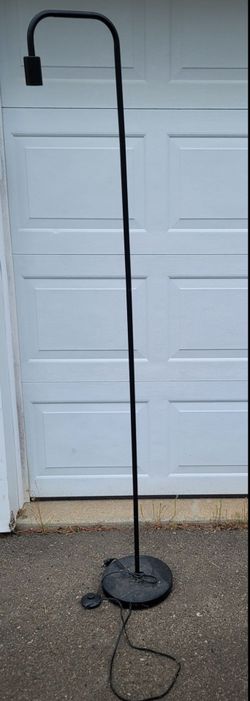 Black Metal Floor Lamp