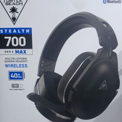Turtle Beach Stealth™ 700 Gen 2 MAX Wireless Gaming Headset for PlayStation 4/5 & PC, Black