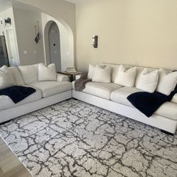 Large Sofa And Loveseat 