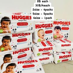 Huggies Diapers 