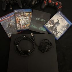 PS4 With Accessories 