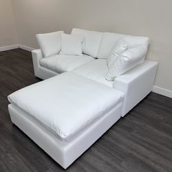 White Cloud Couch Sectional Sofa (NEW)