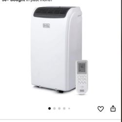 BLACK+DECKER 12,000 BTU Portable Air Conditioner w/ Remote