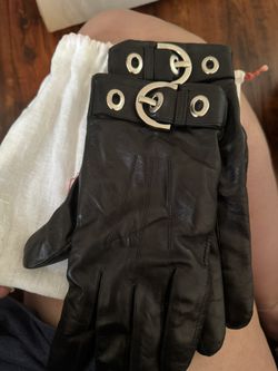 Cashmere Lined Leather Gloves