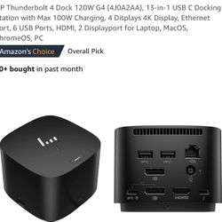 New HP Thunderbolt 4 Dock Station 
