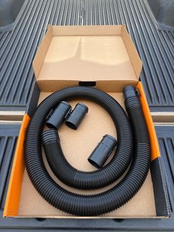 NEW RIDGID 2-1/2 in. x 7 ft. DUAL-FLEX Locking Vacuum Hose Kit