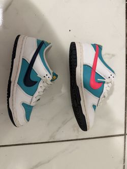 Nike Dunk Low Thunder Blue Dusty Cactus 3.5 Y