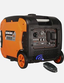 GENERATOR STARTING 4500 WATTS 3800 RUNNING WATTS