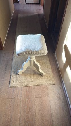 Stool - sitting.