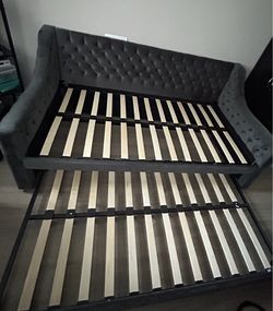 CosmoLiving Twin Upholstered Daybed and Trundle