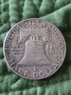 Franklin Silver Half Dollar Coin