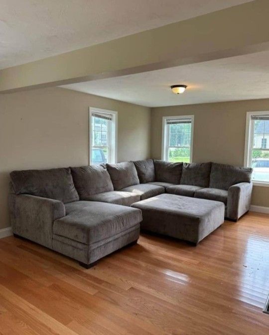 Upgrade Ottoman Sectional Couch