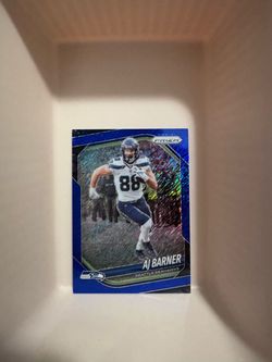 AJ Barner Blue Shimmer Prizm /35