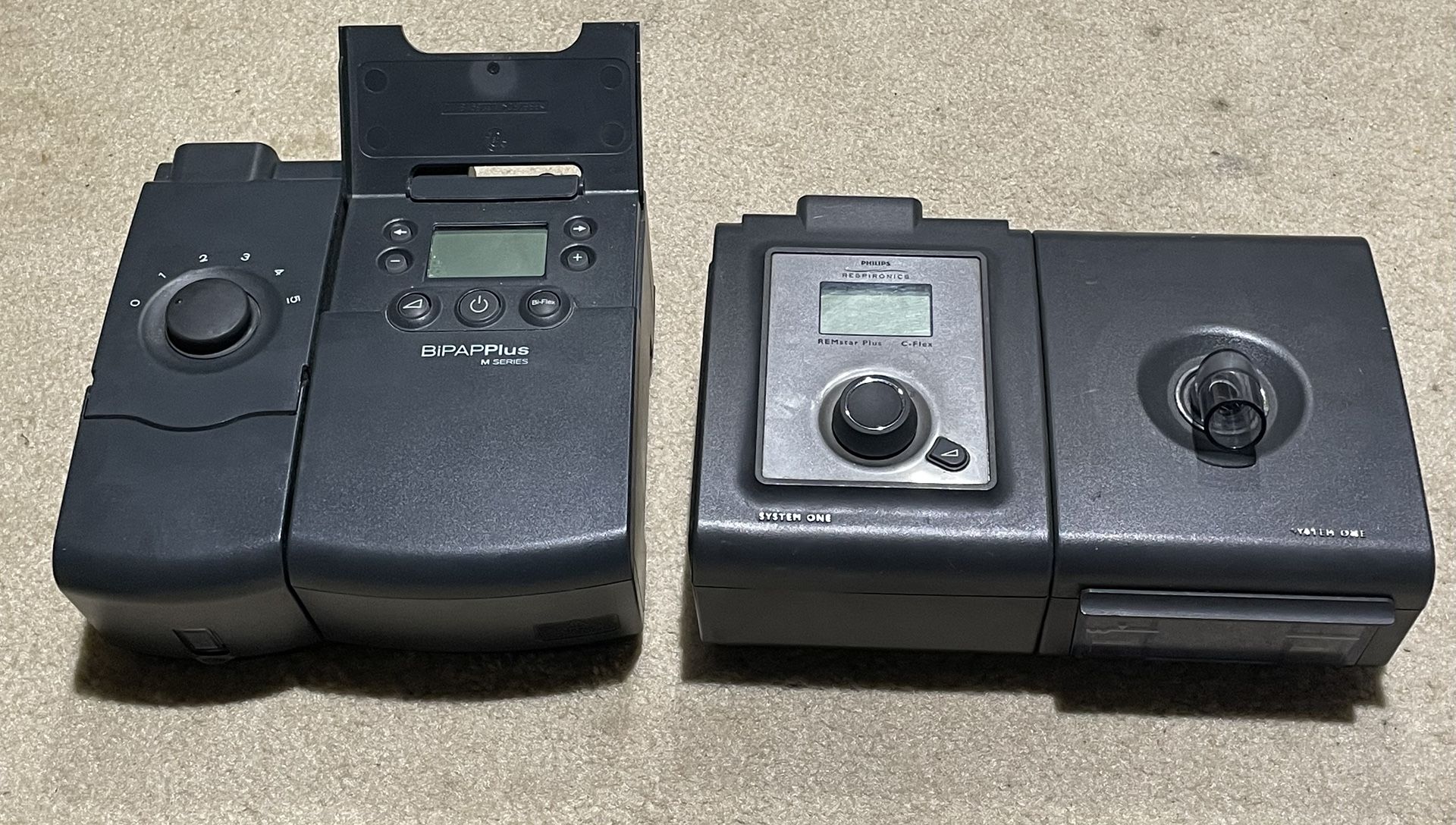 Philips 260P CPAP & Respironics BiPAP Plus M Series – Used / Untested