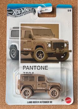 Hotwheels Silver Series  Land Rover Defender 90