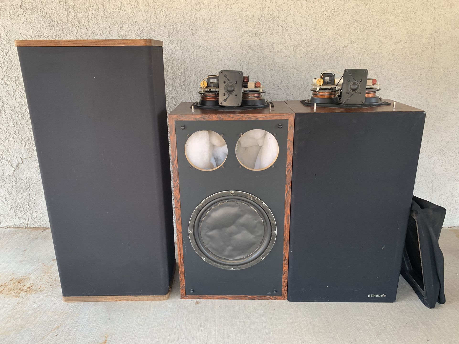 Polk RTA-12 and Vandersteen Model 2 Speakers
