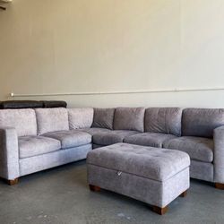 Free Delivery Today. Like New Kylie Sectional In Great Condition. No Rips Or Stains.. Steam Cleaned.