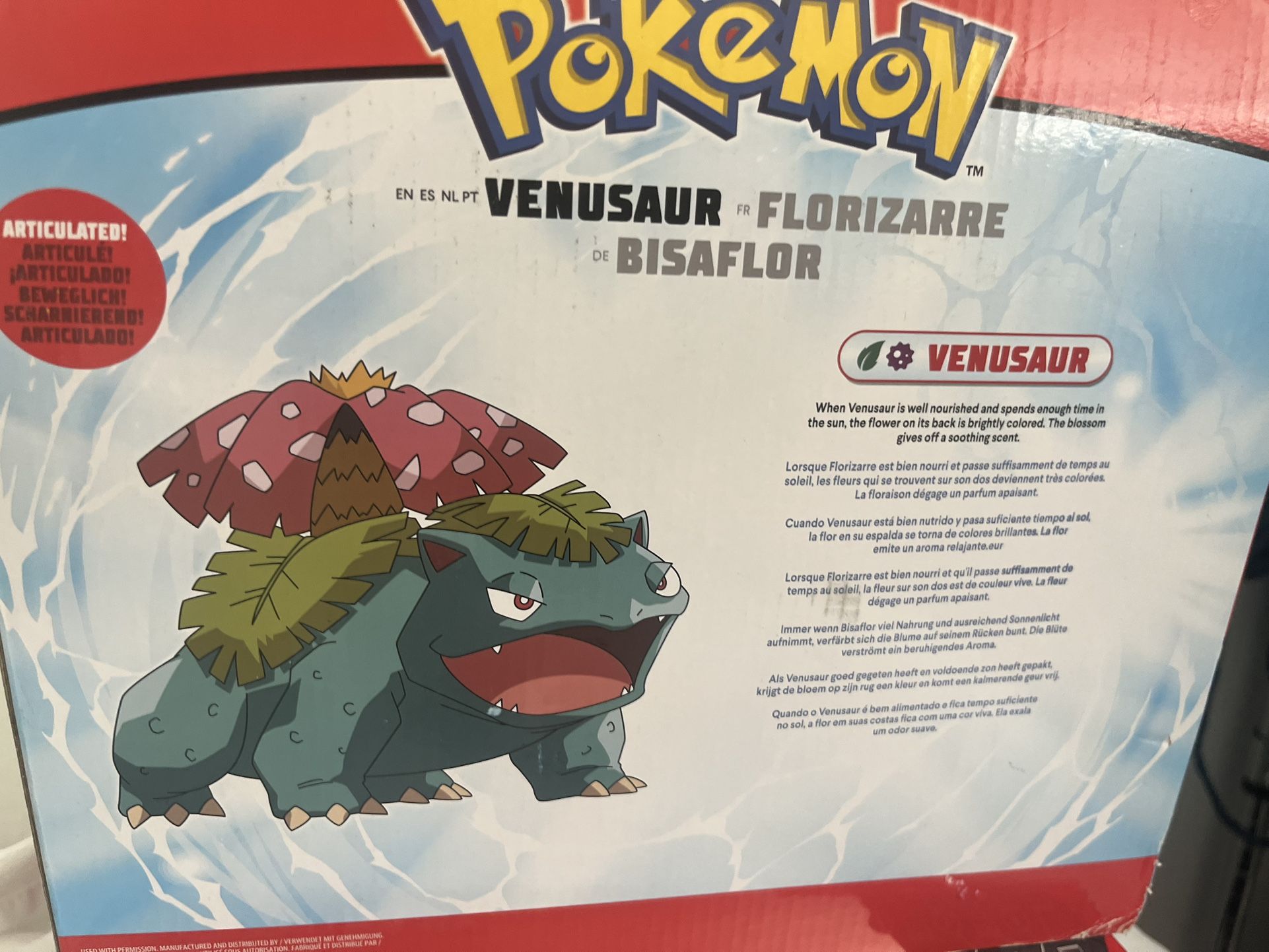 Venusaur Epic Battle Figure 2021