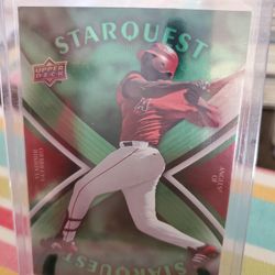 Vladimir Guerrero Sr 08 Upper Deck Starquest Green Insert Baseball Card 