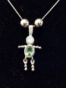 Birthstone Baby Pendant