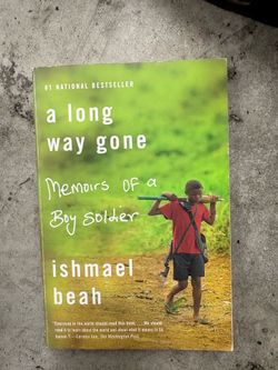 Autographed Paperback Ishmael Beah A Long Way Gone Memoirs of a Boy Soldier