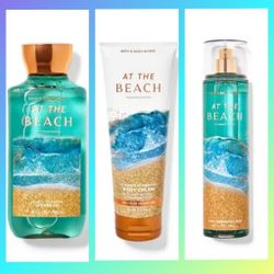 AT THE BEACH SHOWER GEL, BODY CREAM, & MIST by Bath and Body Works