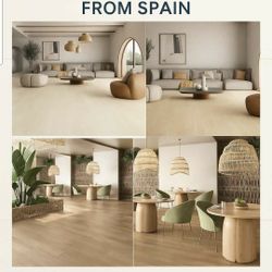 🏝💪👣  ( Tampa Bay) Wood Porcelain Tile Rectified 9x48 Made in Spain 