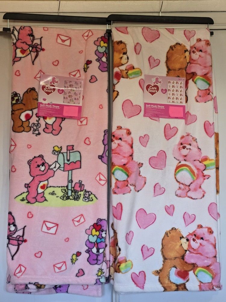 π Care Bears Valentine's Blankets π