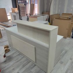 Receptionist desk