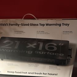 Sherman Glass Warming Tray
