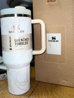 40 oz Marble color Stanley Tumbler