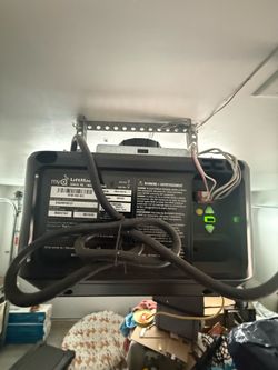 Insulated garage door