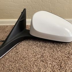 Factory OEM 2015-2017 Toyota Camry Left Driver Side White Power Mirror 