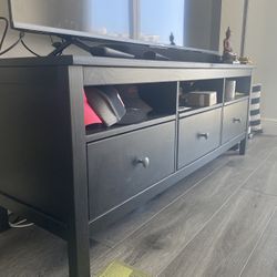 Black Dresser / Entertainment Stand