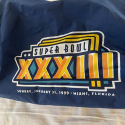 1999 Super Bowl Duffle Bag 