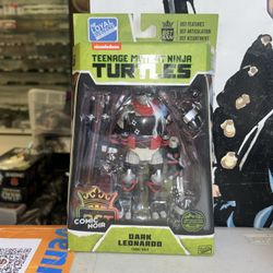 The Loyal Subjects TMNT Dark Leonardo (Comic Noir) 5" Figure Limited Edition 