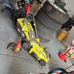 Lawn Mower And Edge Trimmer