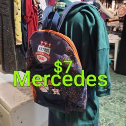 Astros Backpack Great Cond 