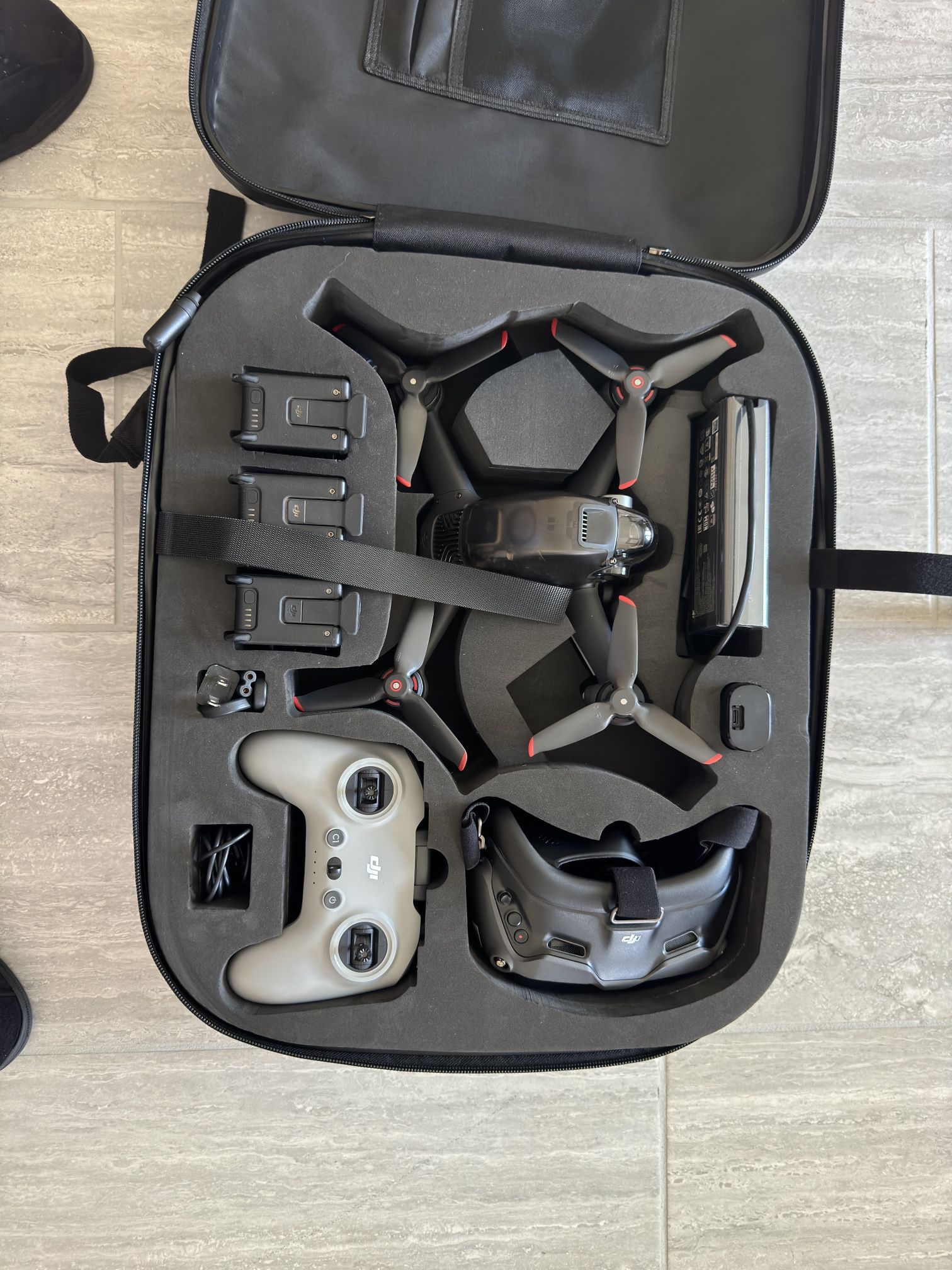 Dji FPV Drone With Two Cases