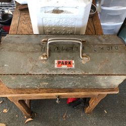 Park Tool Box 85558 Vintage Folding Top Two Handles