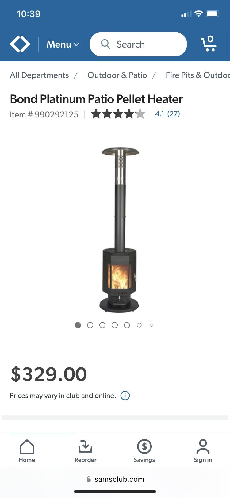 Patio Heater Pallets