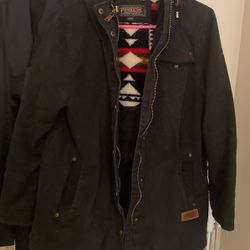 Pendleton Workwear Style Jacket With Fleece Women’s Medium