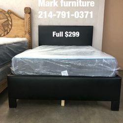 Full Bed With Mattress 